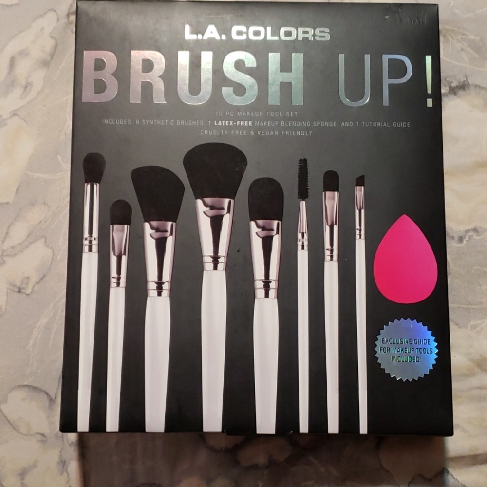 L.A.COLORS Brush set 10pc